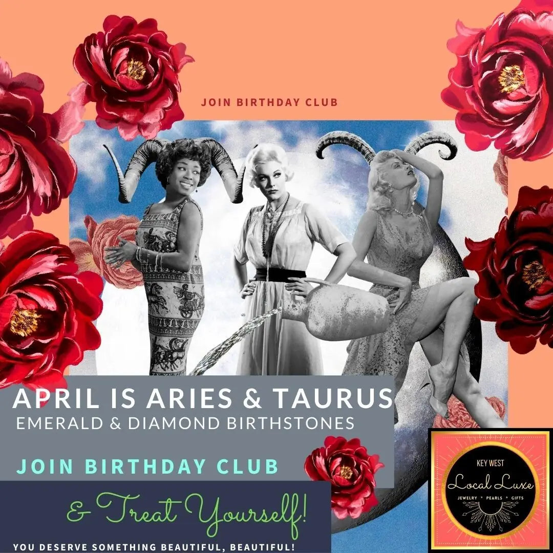 April Birthstones Birthday Club & Barb’s Big Annual Birthday Sale!