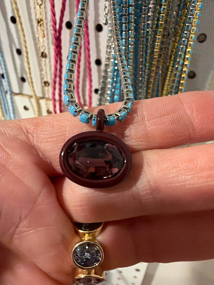 "Keysie-Pretties" Waterproof Crystal Jewel Necklace