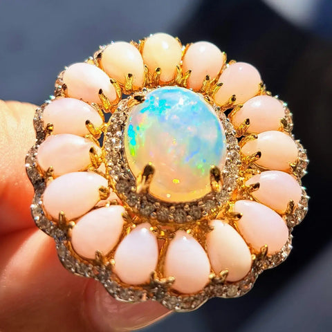 October Birthstones - Opal & Tourmaline
