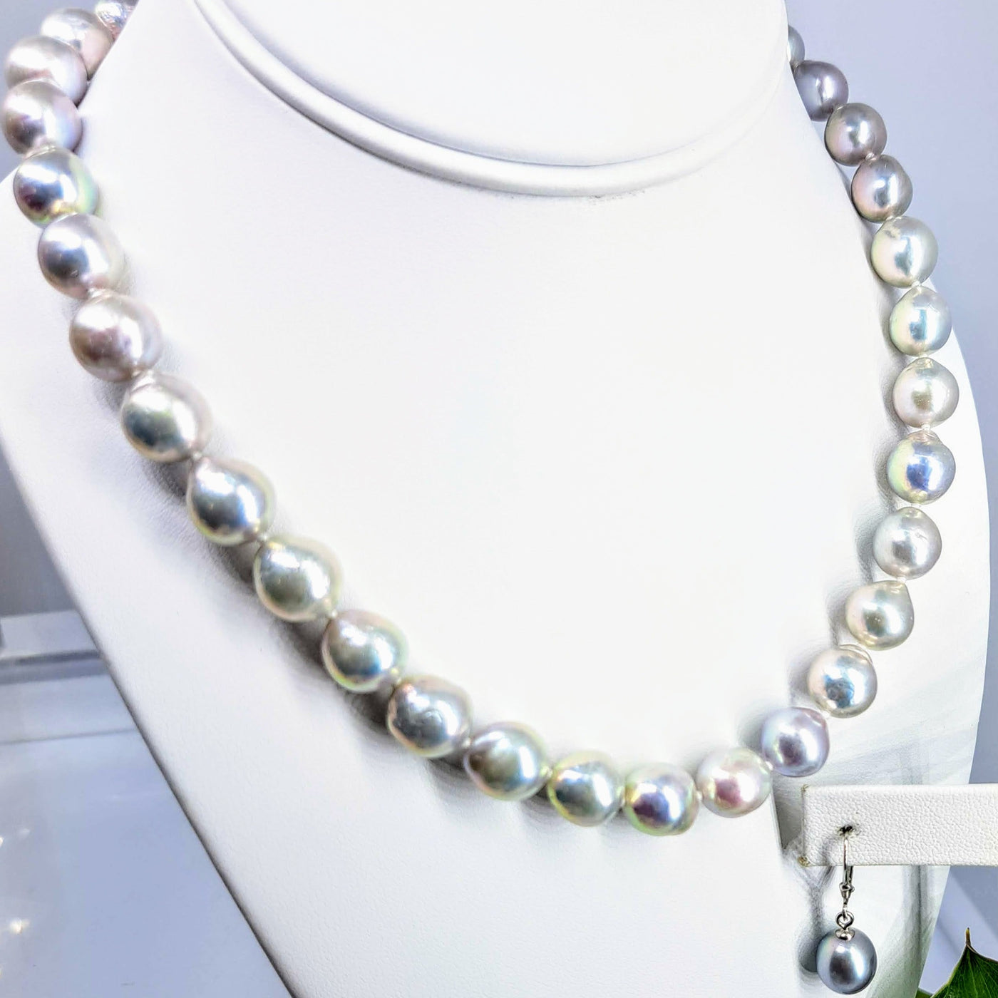 "Stunning Strand" 16" Necklace - Edison Pearls, Sterling