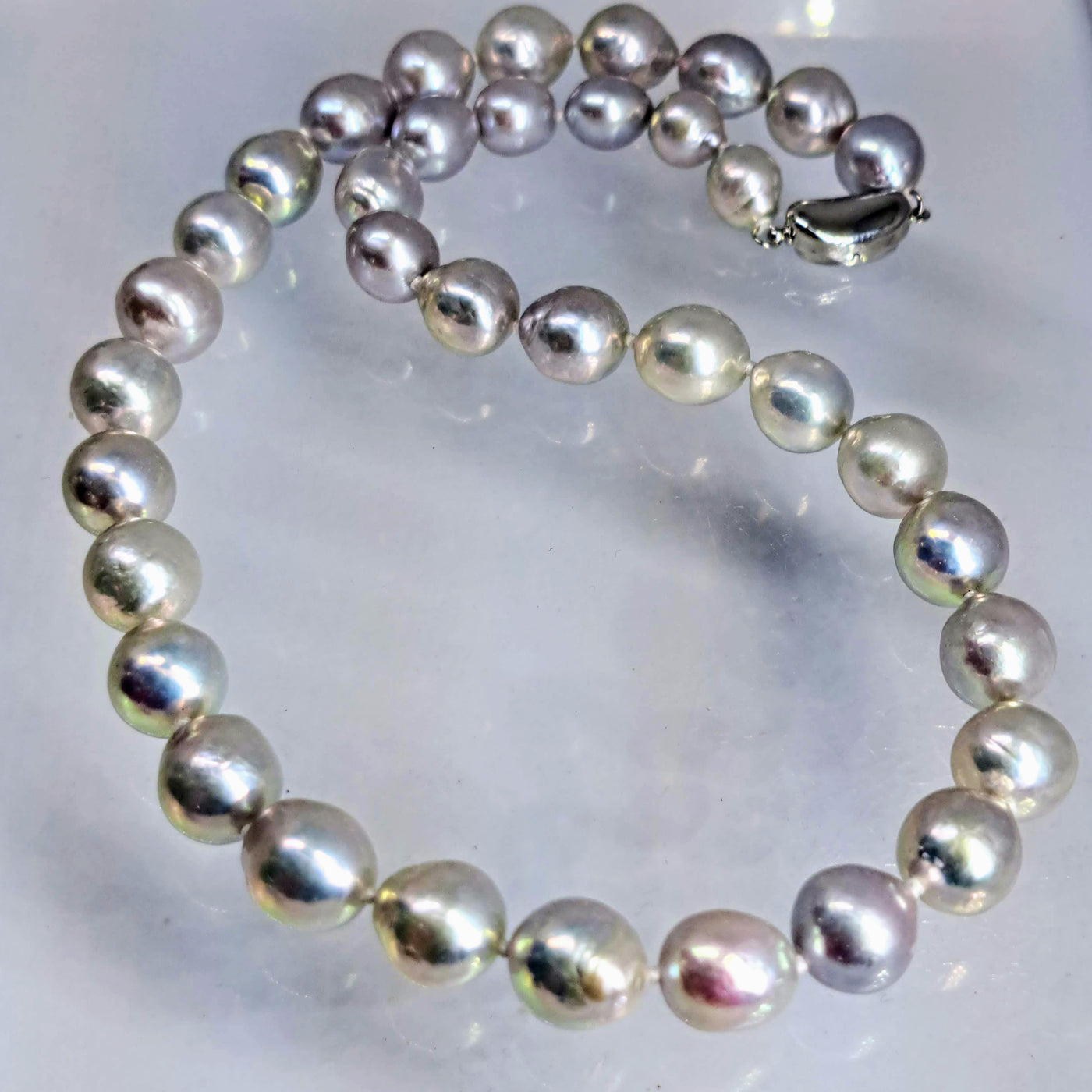 "Stunning Strand" 16" Necklace - Edison Pearls, Sterling