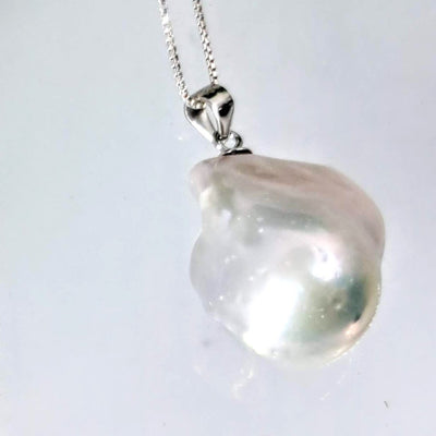 Baroque Drop Pearl Pendant #1