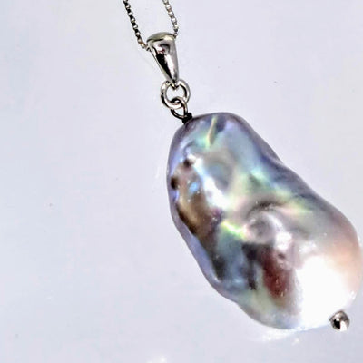 Baroque Drop Pearl Pendant #3