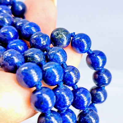 "In The Navy" 60" Necklace - Lapis