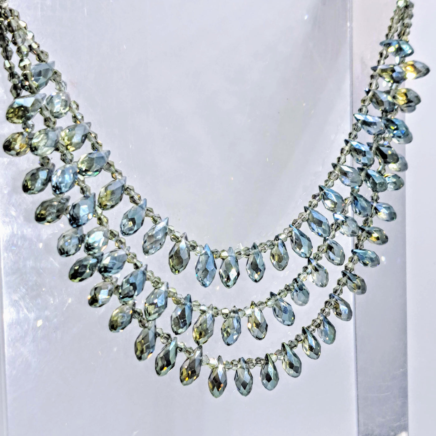 "Sparkle & SHINE!" 18" Necklace - (Your Choice) Gem Grade Swarovski, 14K Gold