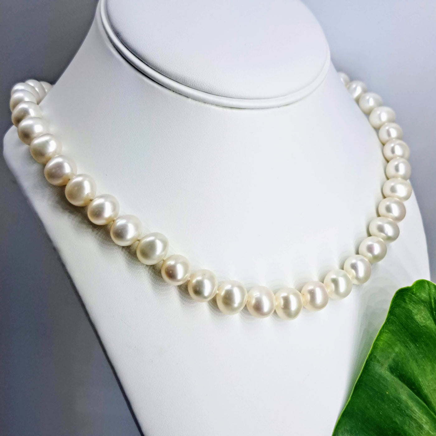"Classic" 18" Necklace - Pearls, 14K Safety Clasp