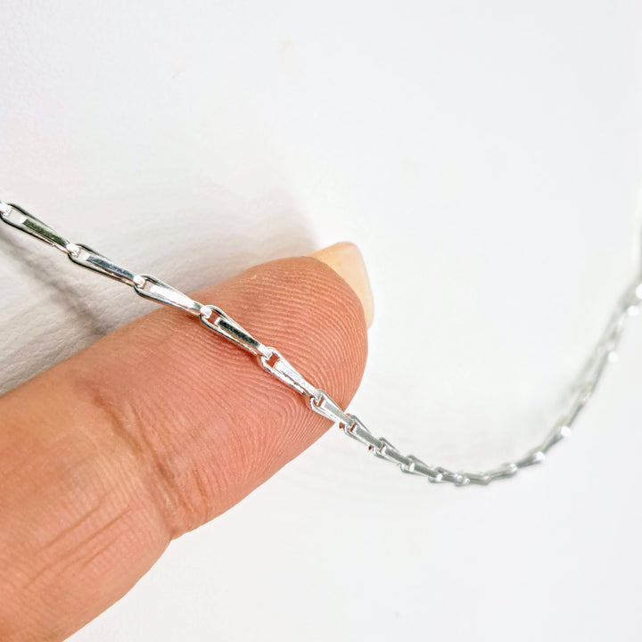 "Bangin' Chain" 18" Chain Necklace - Sterling Silver