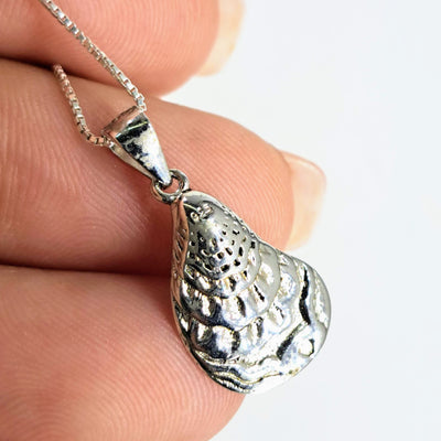 "My Oyster" Pendant Necklace - Pearl, Anti-tarnish Sterling