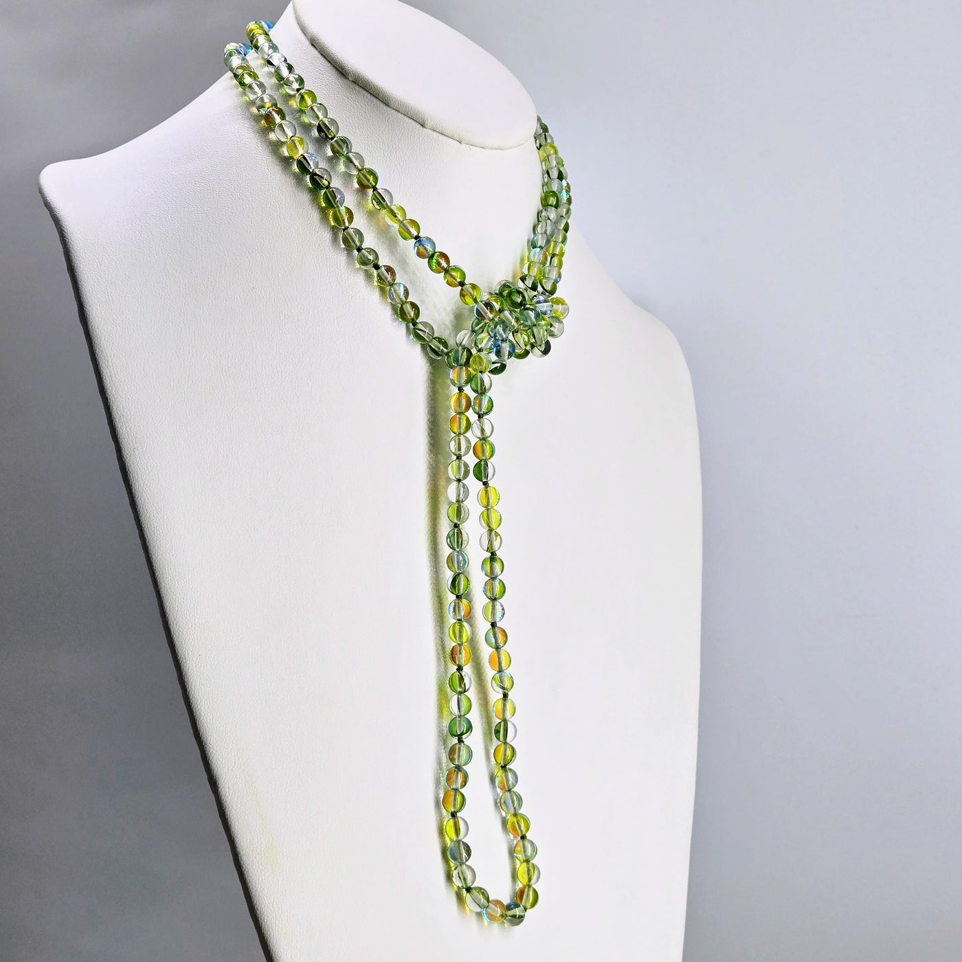 "Mermaid's Tears" 50" Necklace - Mermaid Glass