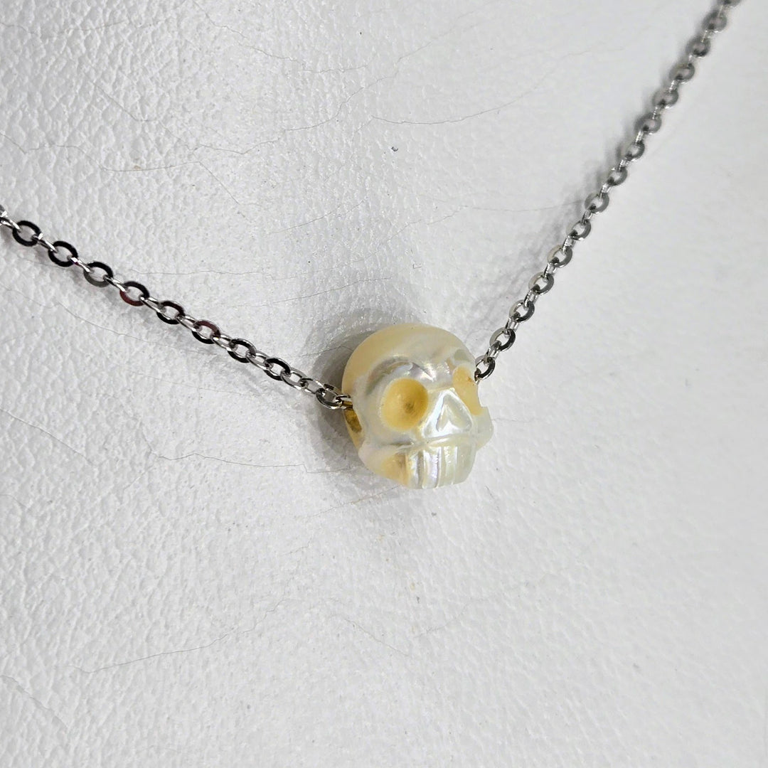 "My BOO!" 18" Necklace - Pearl, Anti-tarnish Sterling