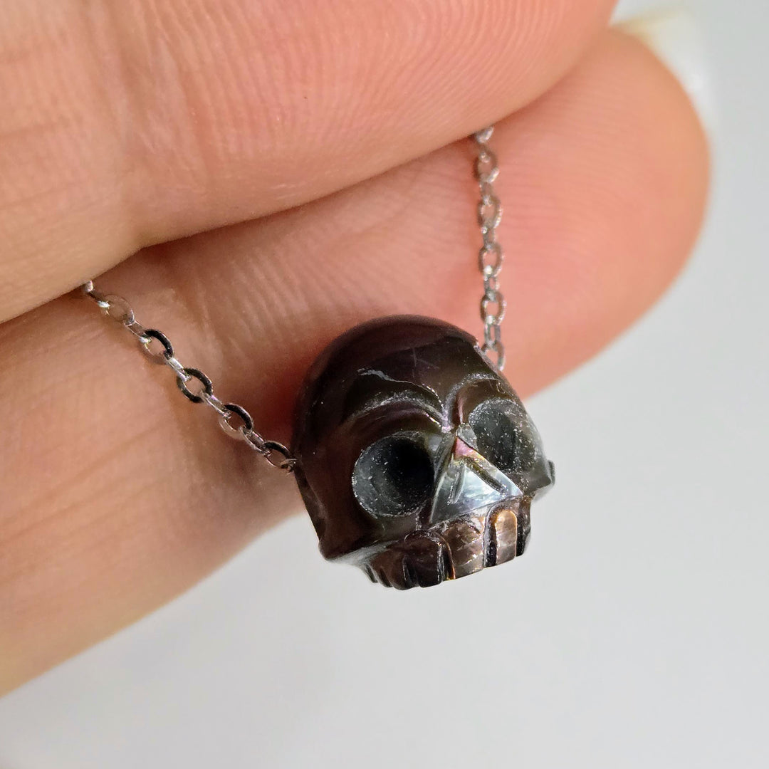 "My BOO!" 18" Necklace - Pearl, Anti-tarnish Sterling