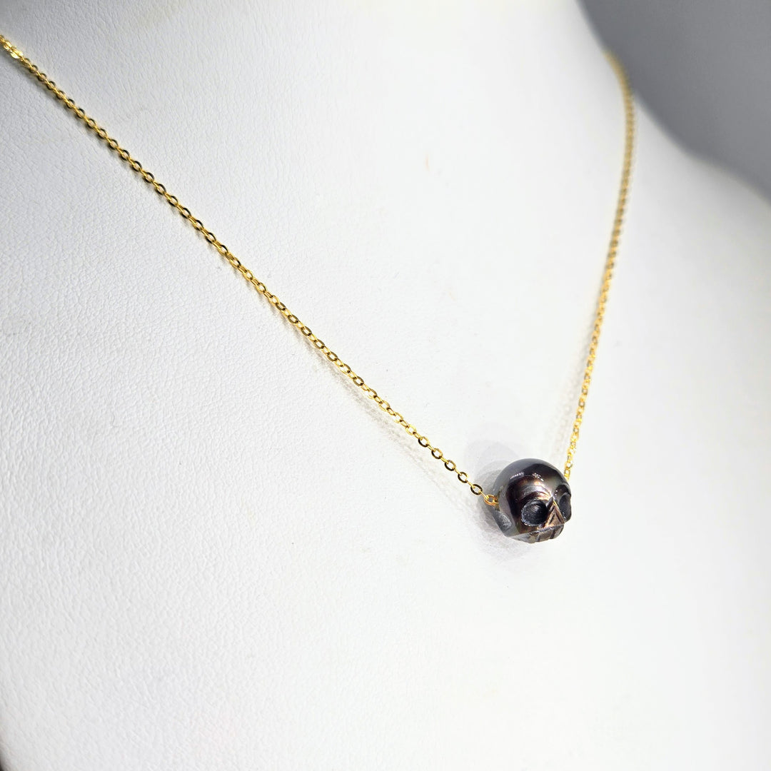 "My Boo!" 18" Necklace - Pearl, Anti-tarnish Sterling