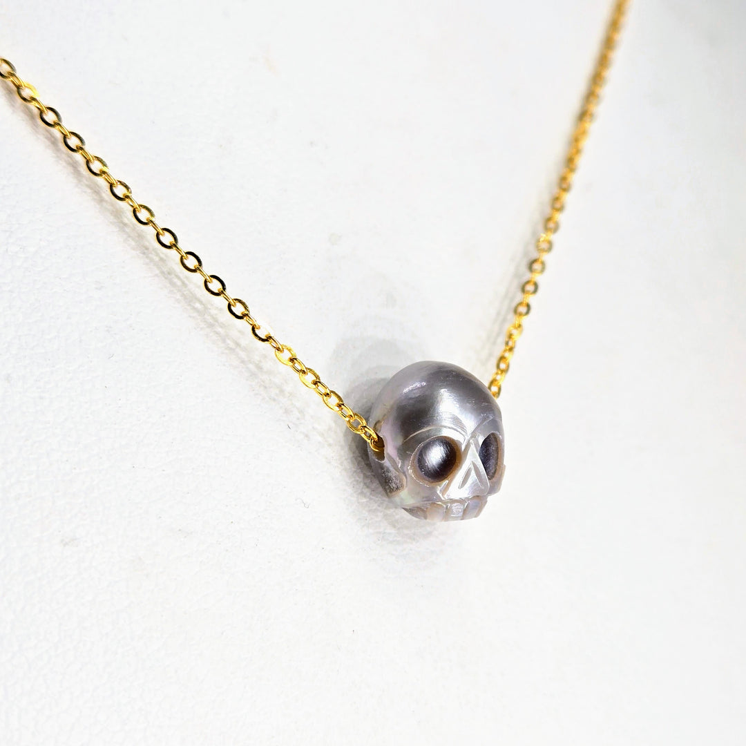 "My Boo!" 18" Necklace - Pearl, Anti-tarnish Sterling