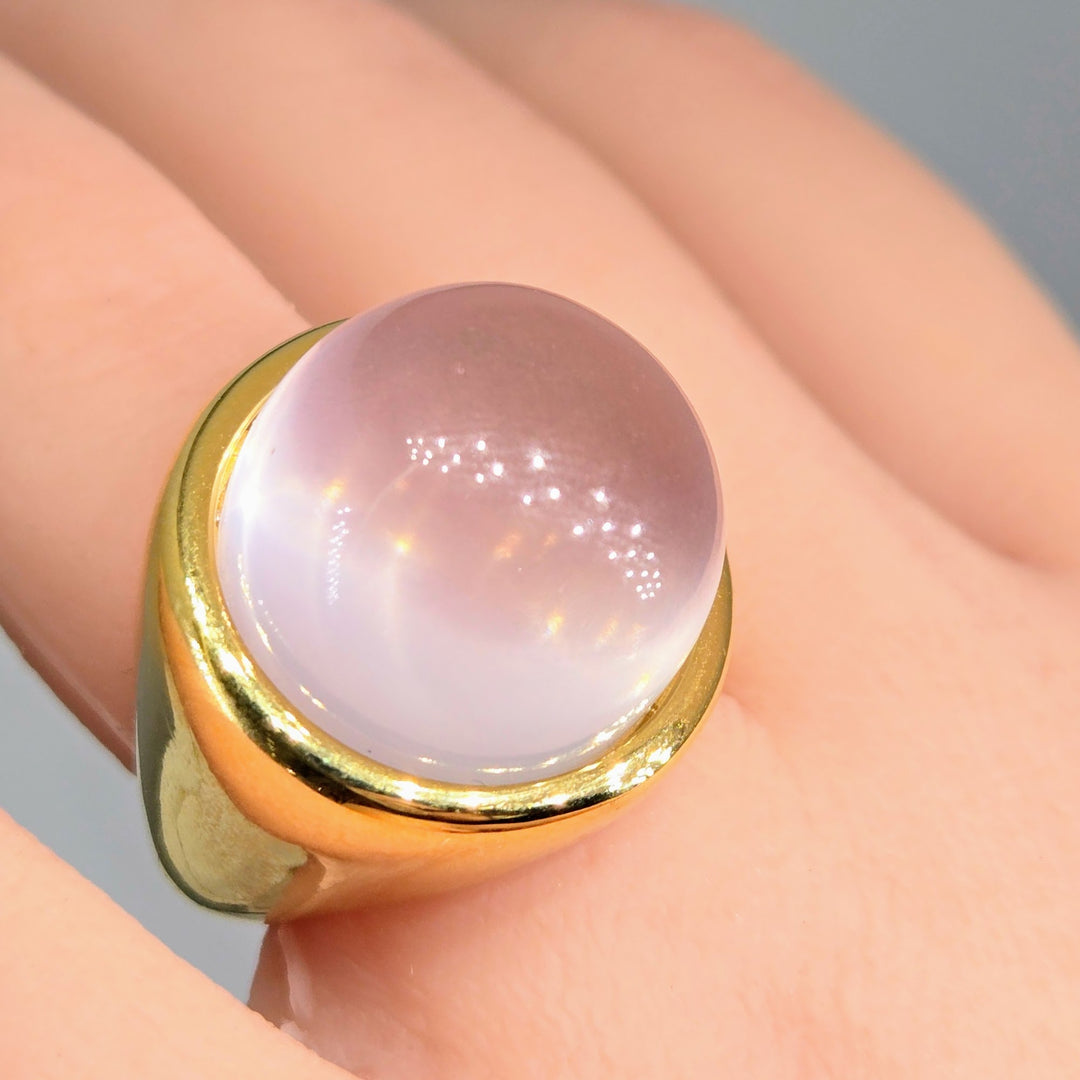 "Gazing Ball" Ring
