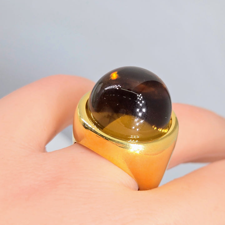 "Gazing Ball" Ring