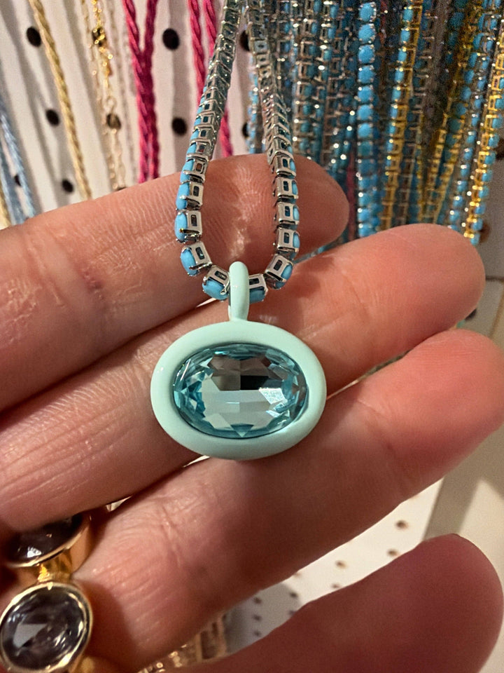 "Keysie-Pretties" Waterproof Crystal Jewel Necklace