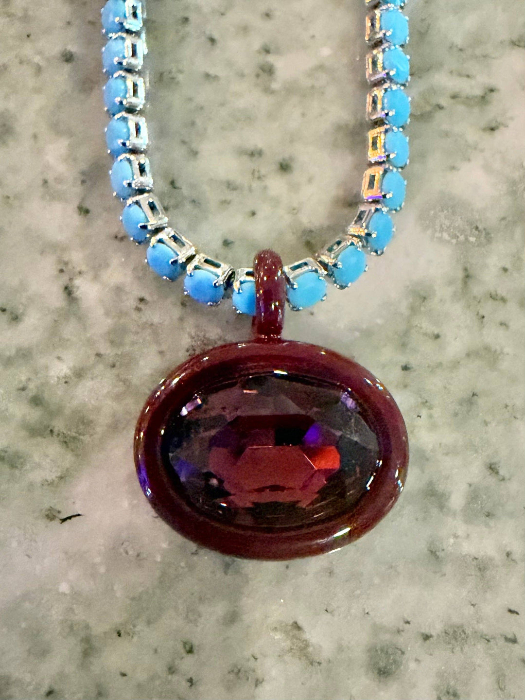 "Keysie-Pretties" Waterproof Crystal Jewel Necklace