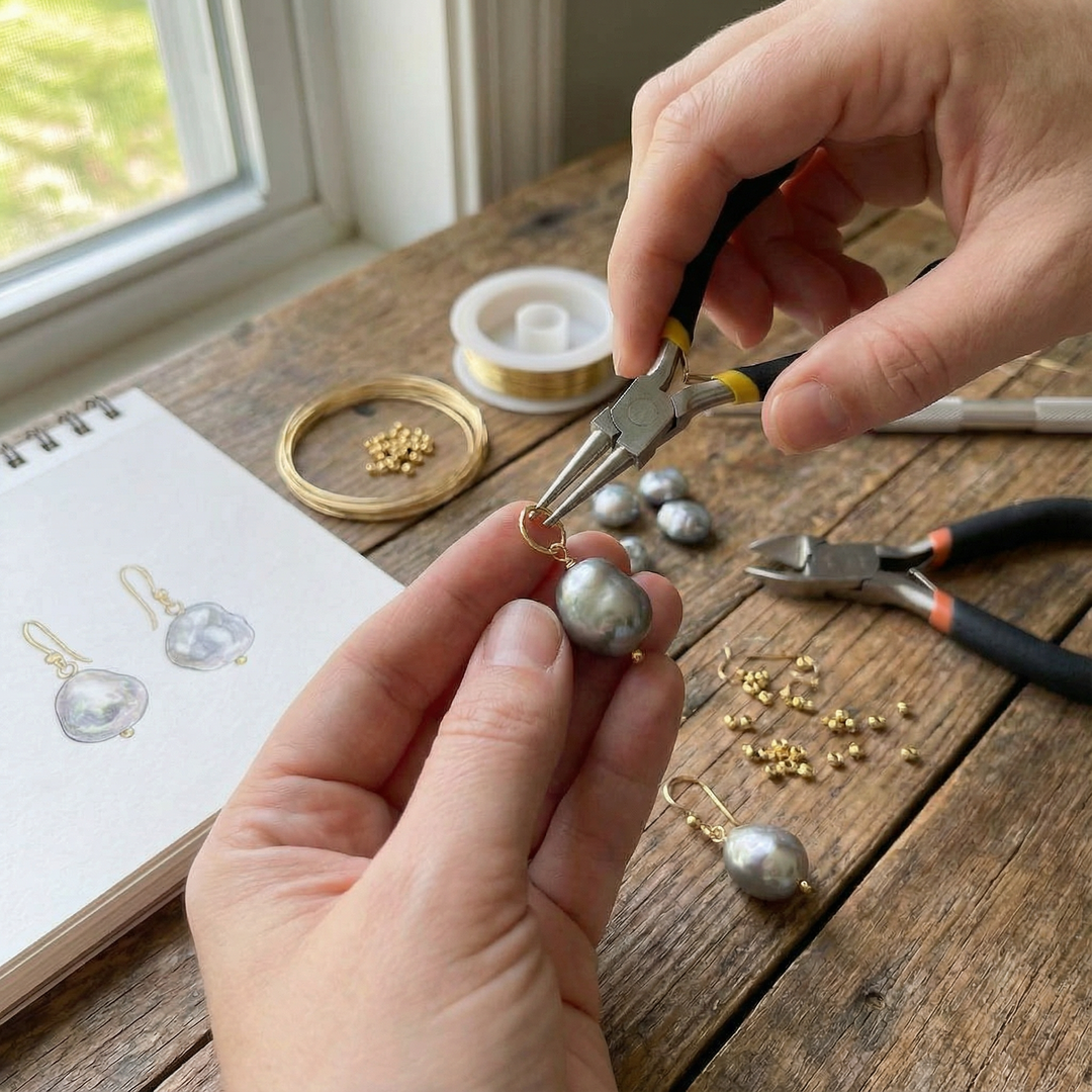 Simple baroque drops – view 3