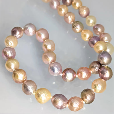 "Kasumi Style" 32" Necklace - Pearls, Sterling