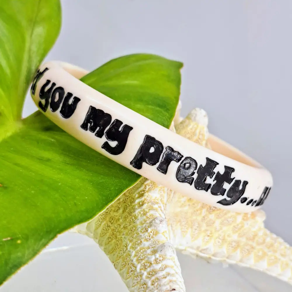 ?ANd your Little Dog Too!’ Sz Med to Lg Bracelet - Resin