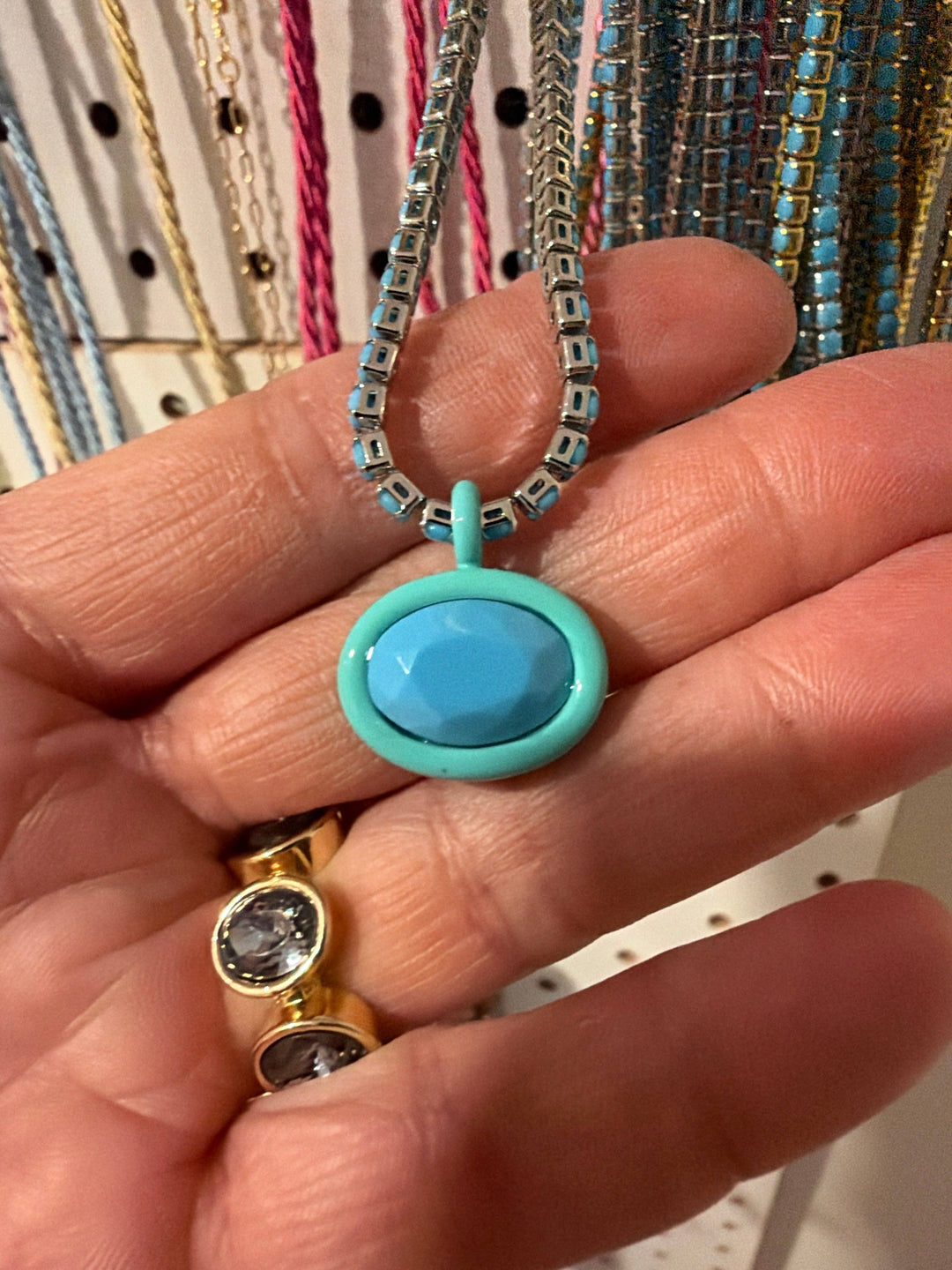 "Keysie-Pretties" Waterproof Crystal Jewel Necklace