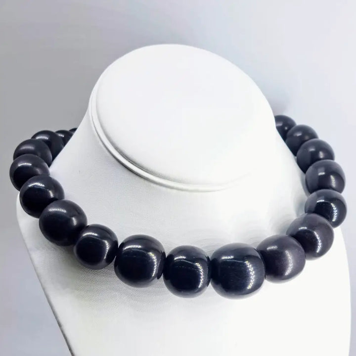 Outlet ?Baller’ 17’’-19’’ Necklace - Horn Nickle-free Silver Findings