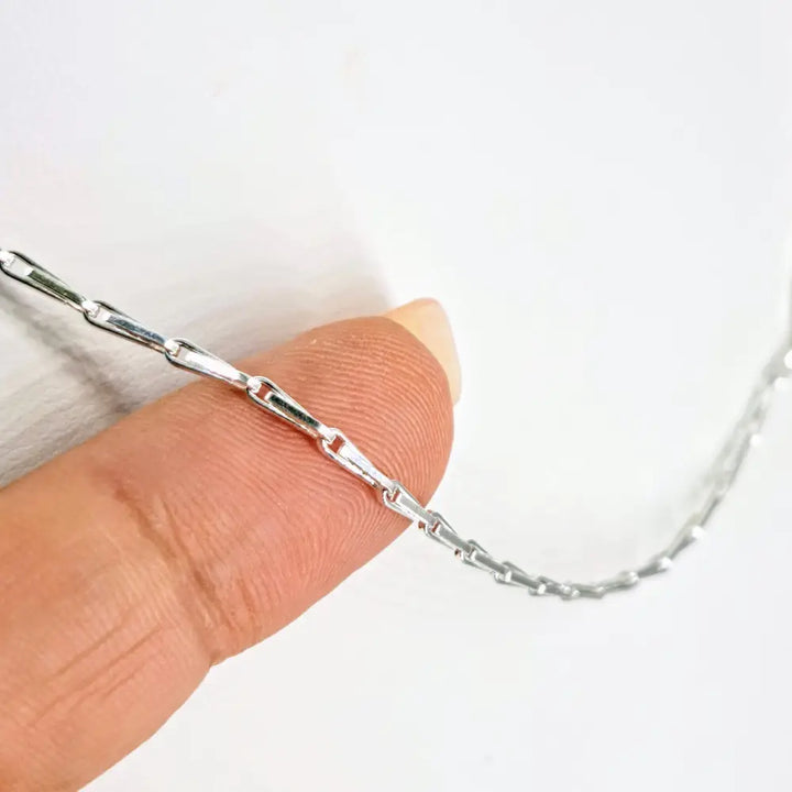 ?BAngin’ Chain’ 18’’ Chain Necklace - Sterling Silver - Pendant