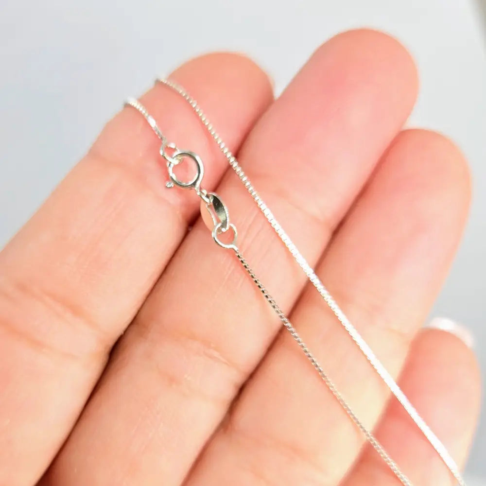 ?BAsic’ 18’’ Chain - Anti-tarnish Sterling - Pendant