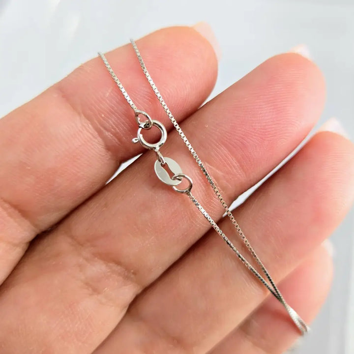 ?BAsic’ 18’’ Chain - Anti-tarnish Sterling - Pendant