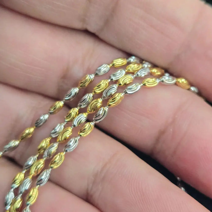 ?BAsically Beautiful’ 9’’ - 11’’ Anklet - Anti-tarnish Sterling & Gold