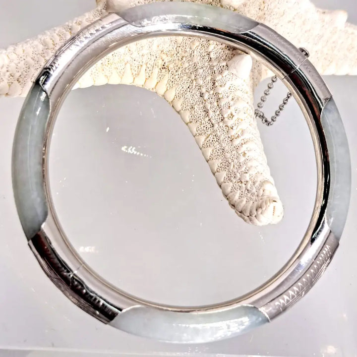 ?BO-jangle Bangle’ Sz Med. Bracelet - Jade Sterling