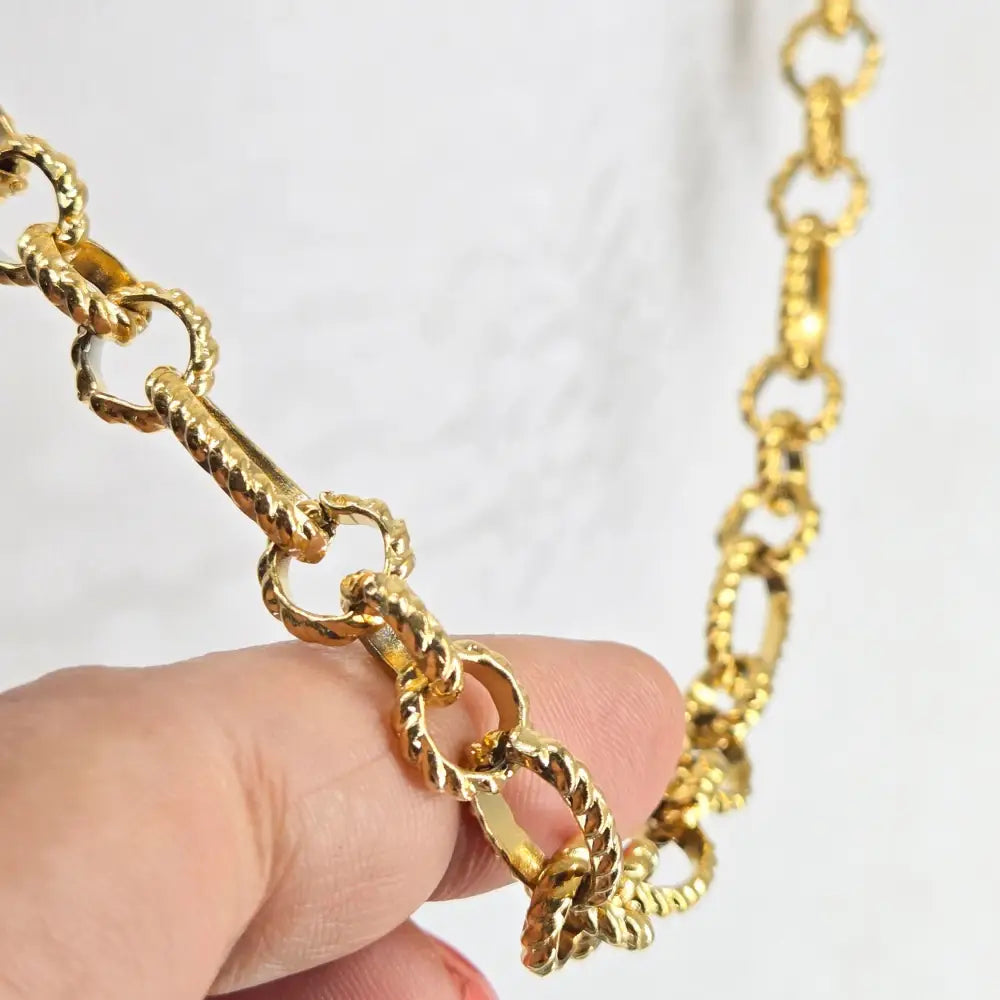 ?BRassy B’ 24’’ Chain - Gold Plated Brass - Necklace
