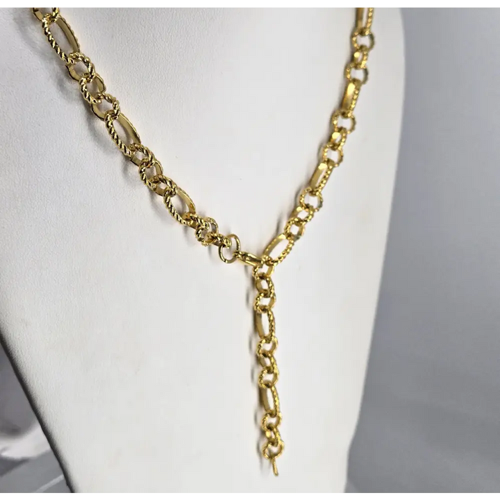 ?BRassy B’ 24’’ Chain - Gold Plated Brass - Necklace