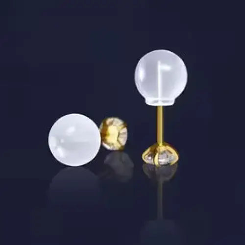 Bubble Backs - Silicone Stoppers for Behind Post Earring - that Stop Poking! - Accessory