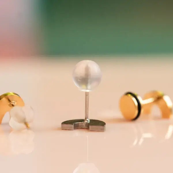 Bubble Backs - Silicone Stoppers for Behind Post Earring - that Stop Poking! - Accessory