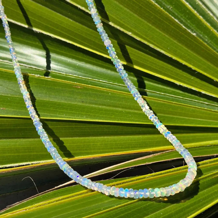 ?CAndy Necklace #16’’ 16’’ - 18’’ - Opal Sterling Findings
