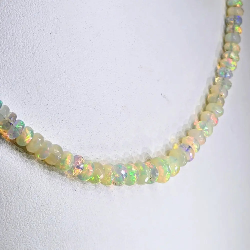 ?CAndy Necklace #26’’ 18’’ - 20’’ - Welo Opal Sterling Findings