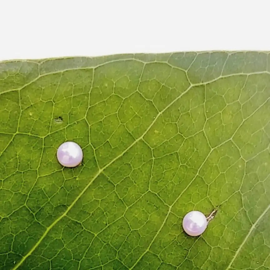 ?CLassic’ 2-3mm (tiny) Micro-stud Earrings - Pearls Sterling