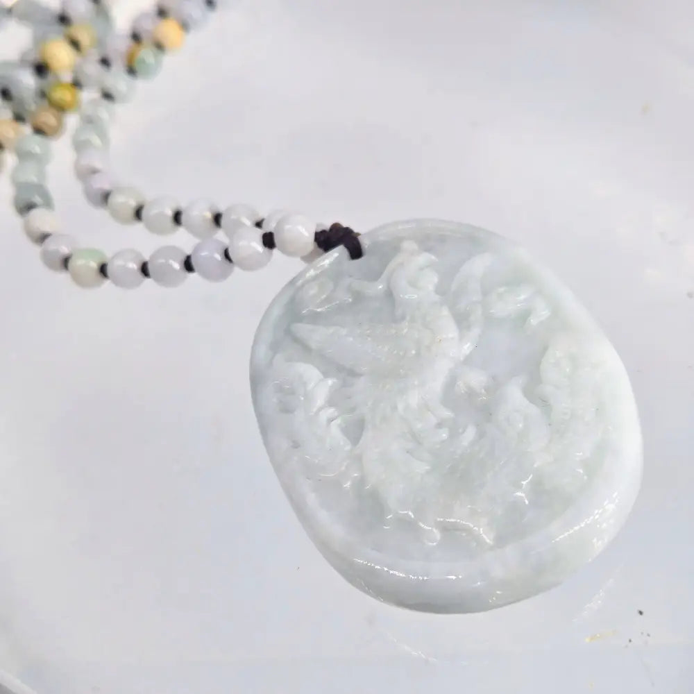?COck & Dragon’ Hand-carved Jade Pendant Necklace - Key West Local Luxe
