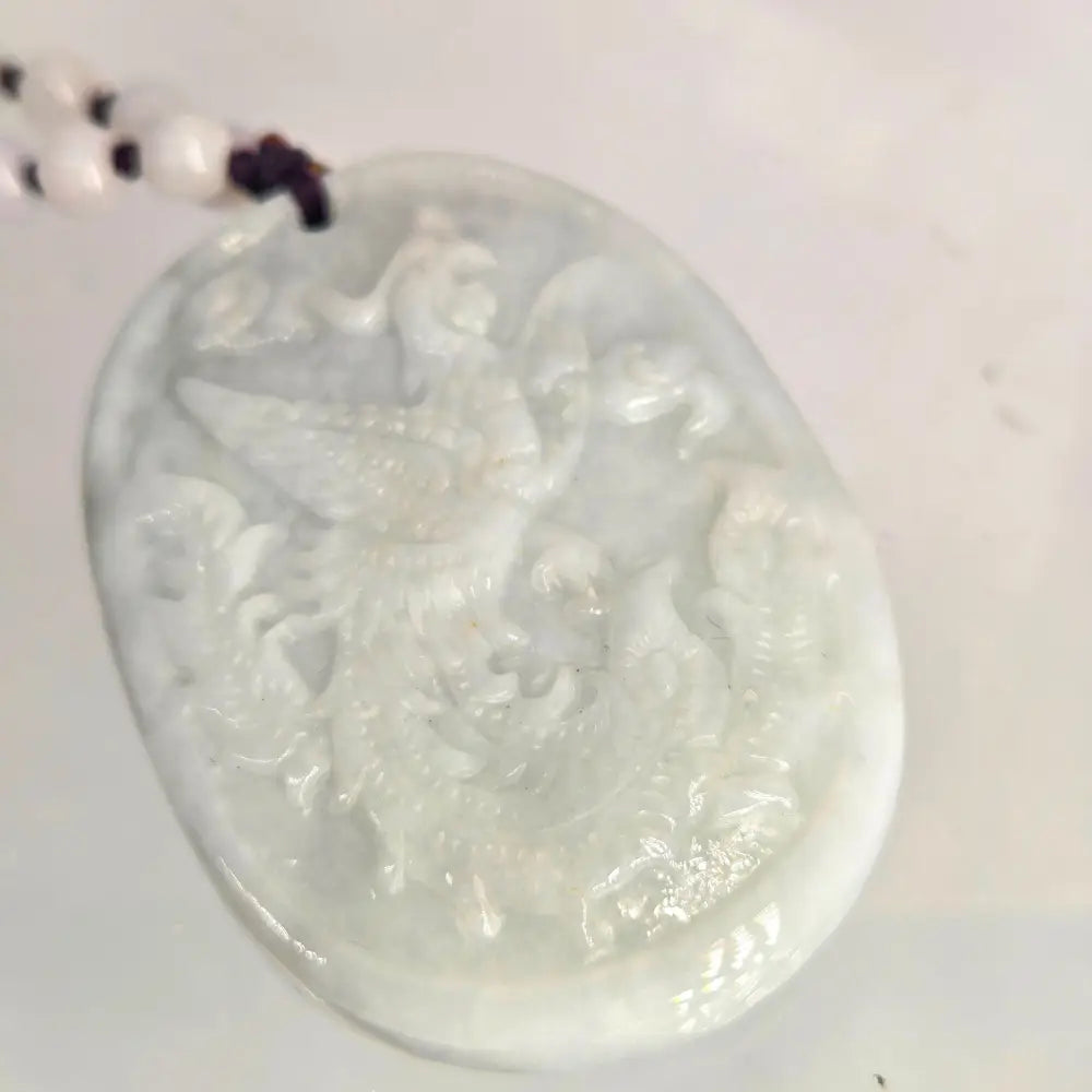?COck & Dragon’ Hand-carved Jade Pendant Necklace - Key West Local Luxe