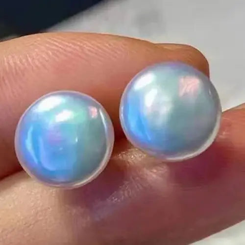 Outlet ?Coin Pearl Studs!’.5’’ Earrings - Coin Sterling