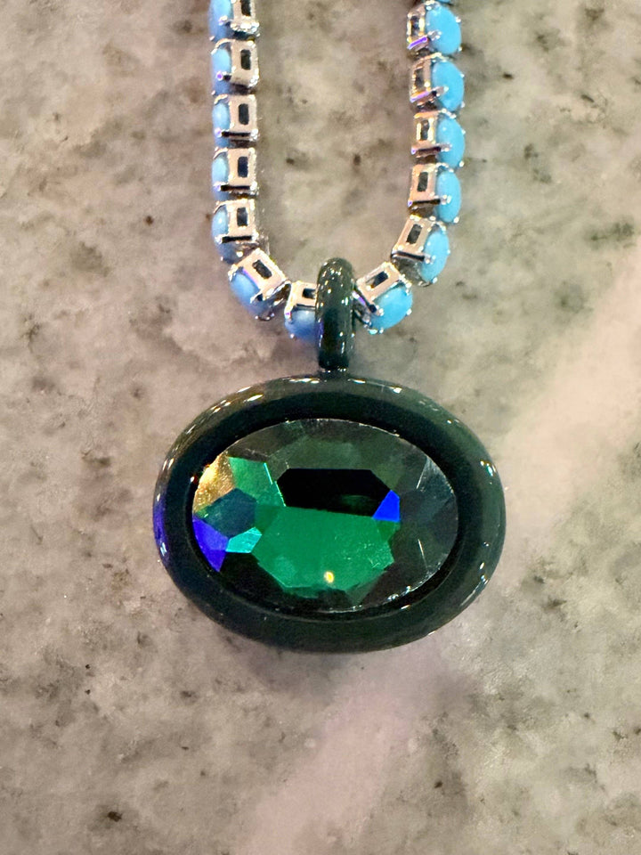 "Keysie-Pretties" Waterproof Crystal Jewel Necklace