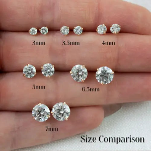 ?EMerald Studs’ - Emerald.925 Sterling - Earrings