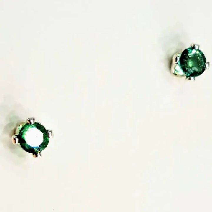 ?EMerald Studs’ - Emerald.925 Sterling - Earrings