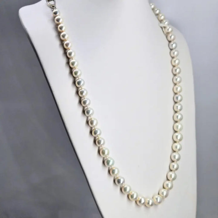 ?EXceptional!’ 28’’ Necklace - Pearls Sterling Clasp
