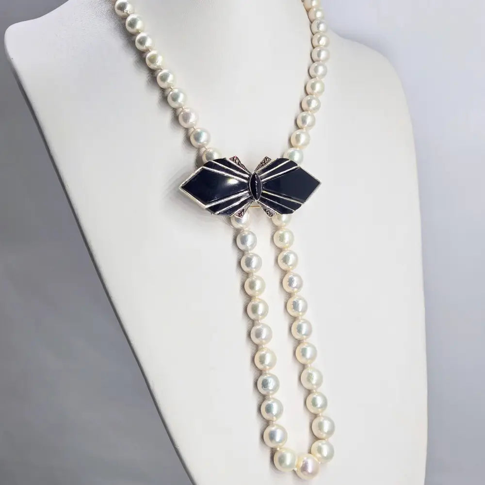 ?EXceptional!’ 28’’ Necklace - Pearls Sterling Clasp