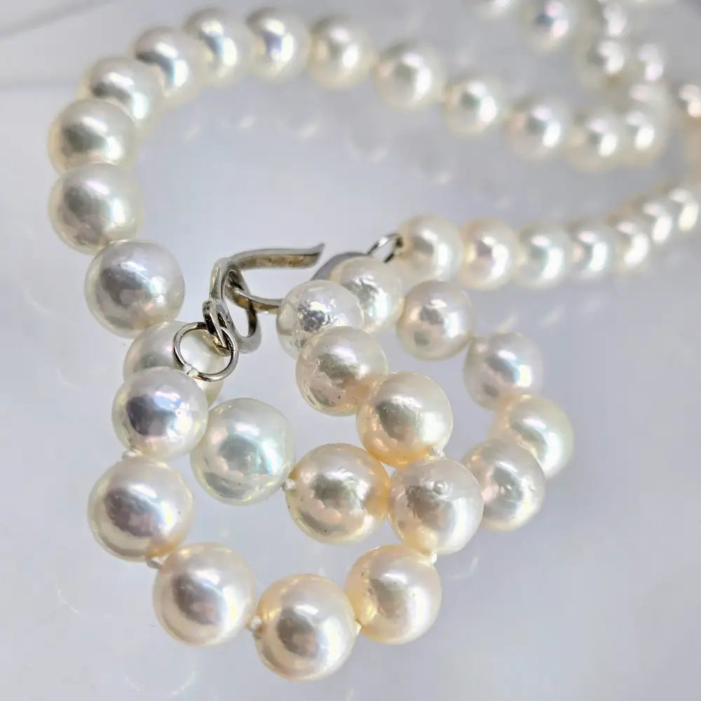 ?EXceptional!’ 28’’ Necklace - Pearls Sterling Clasp