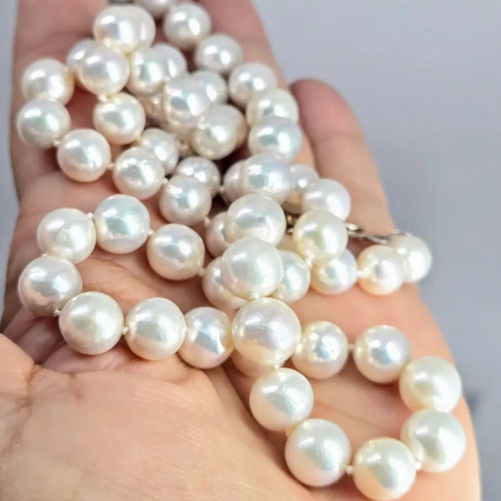 ?EXceptional!’ 28’’ Necklace - Pearls Sterling Clasp