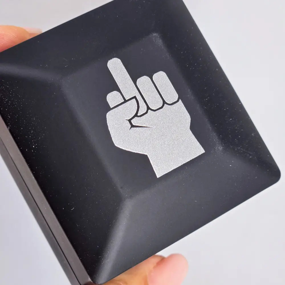 ?F*ck It’ Adj Sz Ring - Sterling Silver (comes with Lighted Display Box)