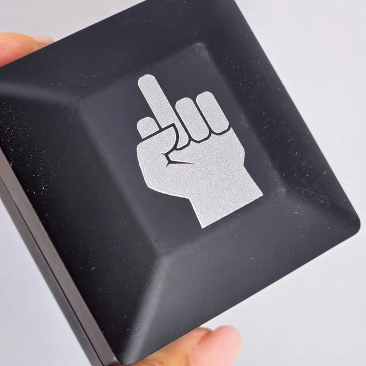 ?F*ck It’ Adj Sz Ring - Sterling Silver (comes with Lighted Display Box)